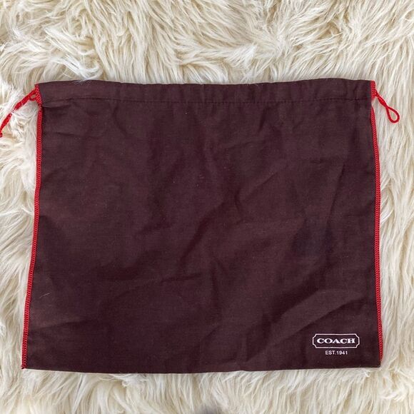 Coach Signature Grey Satin & Leather Shoulder Bag Office siren, Corp Core - Picture 12 of 13